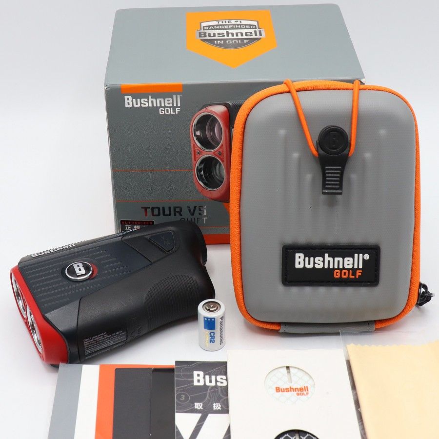 【美品】Bushnell PINSEEKER TOUR V5 SHIFT SLIM JOLT ゴルフ用レーザー距離計 ブッシュネル ピンシーカーツアー V5 シフトスリムジョルト 本体