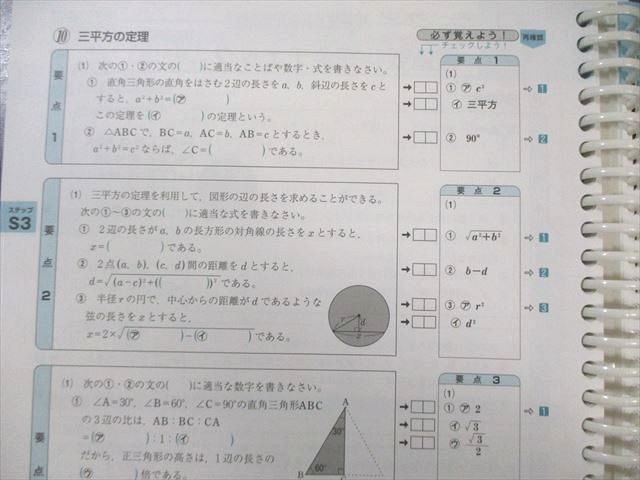 塾専用 中1～中3 高校受験対策 ニューレコード 要点/問題 国語/英語