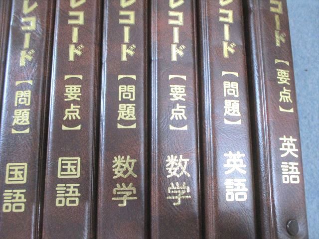 塾専用 中1～中3 高校受験対策 ニューレコード 要点/問題 国語/英語