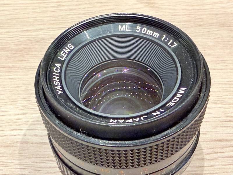 YASHICA LENS ML 50mm 1:1.7 ヤシカ 単焦点レンズ 国産 当時物 レア