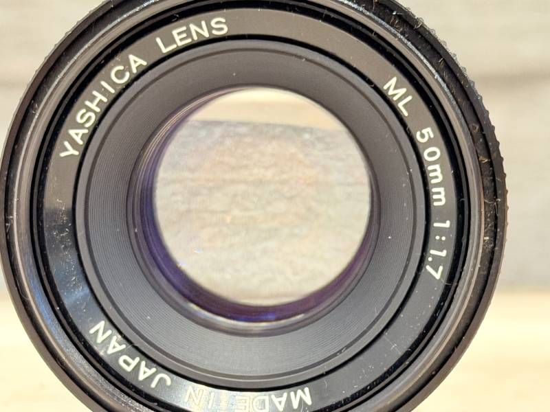 YASHICA LENS ML 50mm 1:1.7 ヤシカ 単焦点レンズ 国産 当時物 レア