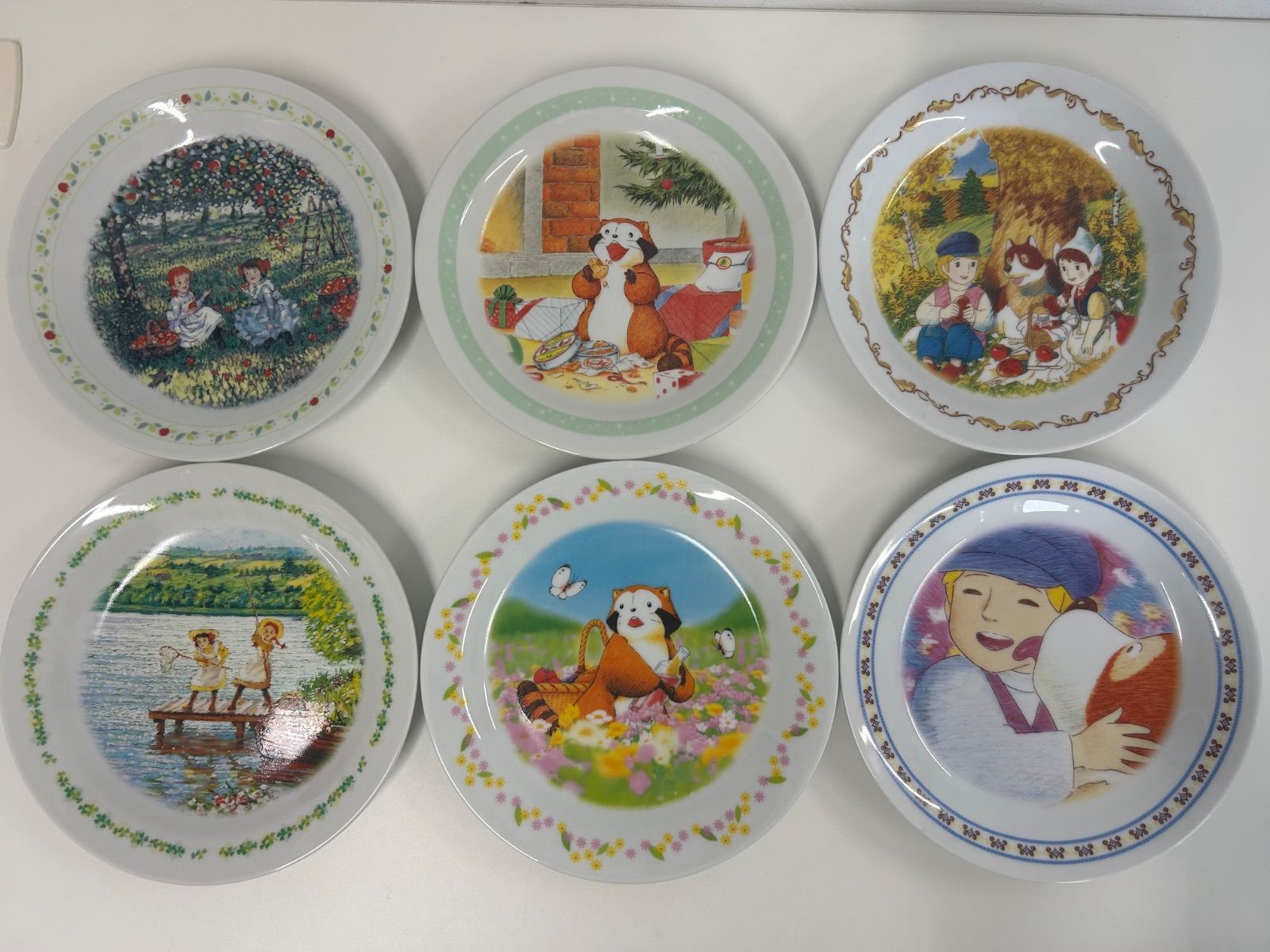 世界名作劇場 プレート 6枚セット 18cm あらいぐまラスカル 他 - メルカリ