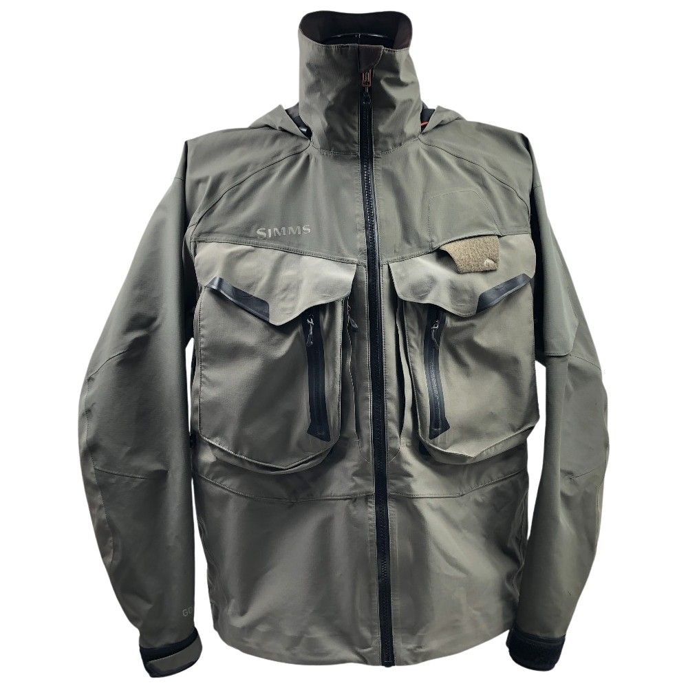 ΣΣSIMMS フィッシングウェア G4 Pro ジャケット Sサイズ オリーブ
