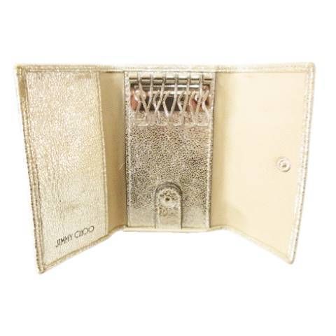 ジミーチュウ JIMMY CHOO 付属品あり NEPTUNE グリッター キーケース