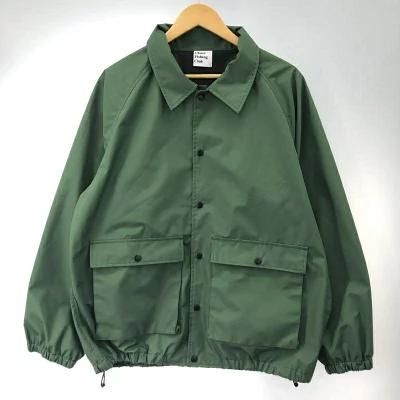 【中古】CHAOS FISHING CLUB LAYER COACH JACKET サイズL CFC-23SS-JK02[79][240091342526] 中古】CHAOS FISHING CLUB LAYER COACH JACKET サイズL CFC-23SS-JK02