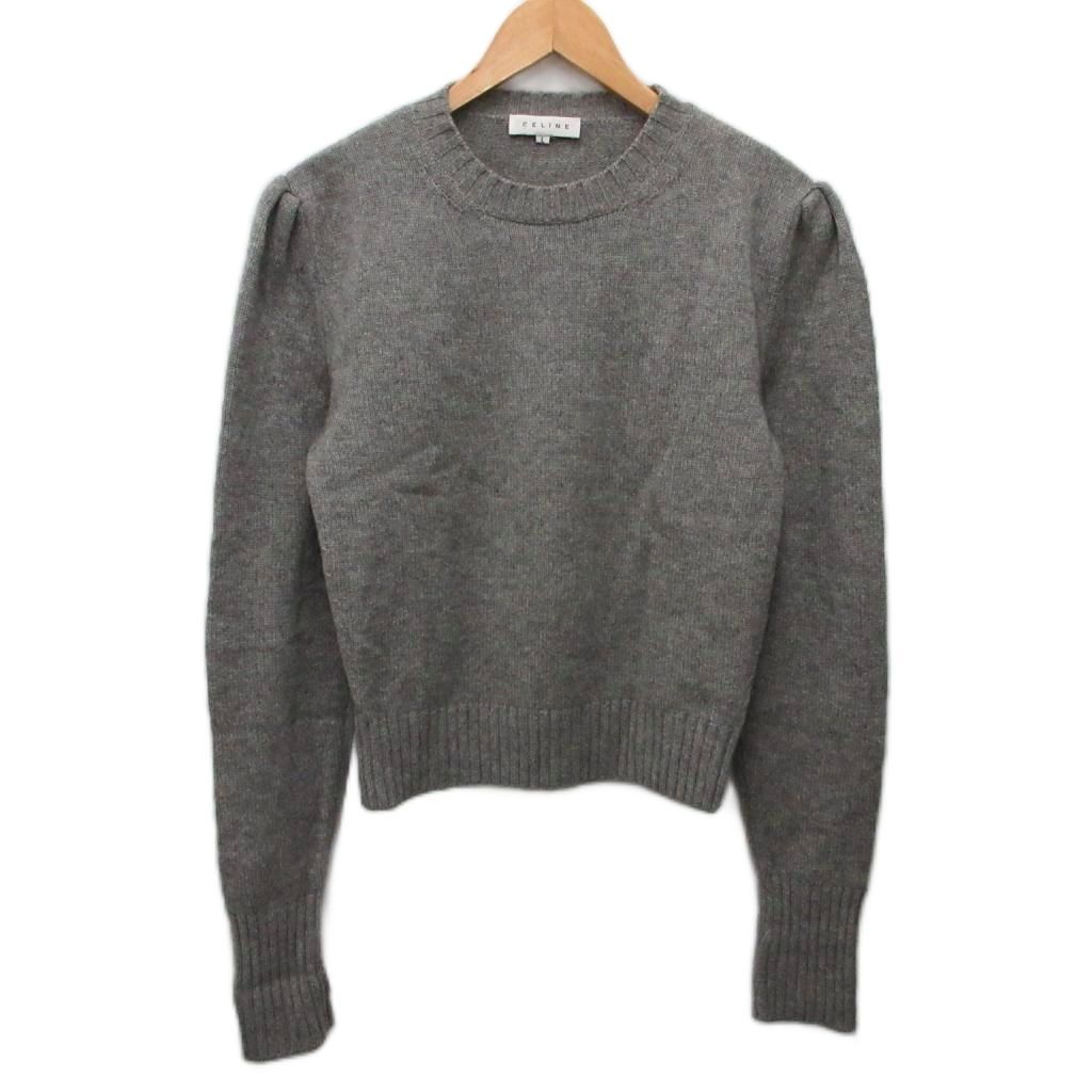 セリーヌ CELINE エディスリマン期 カシミヤ100% クルーネック ニット
