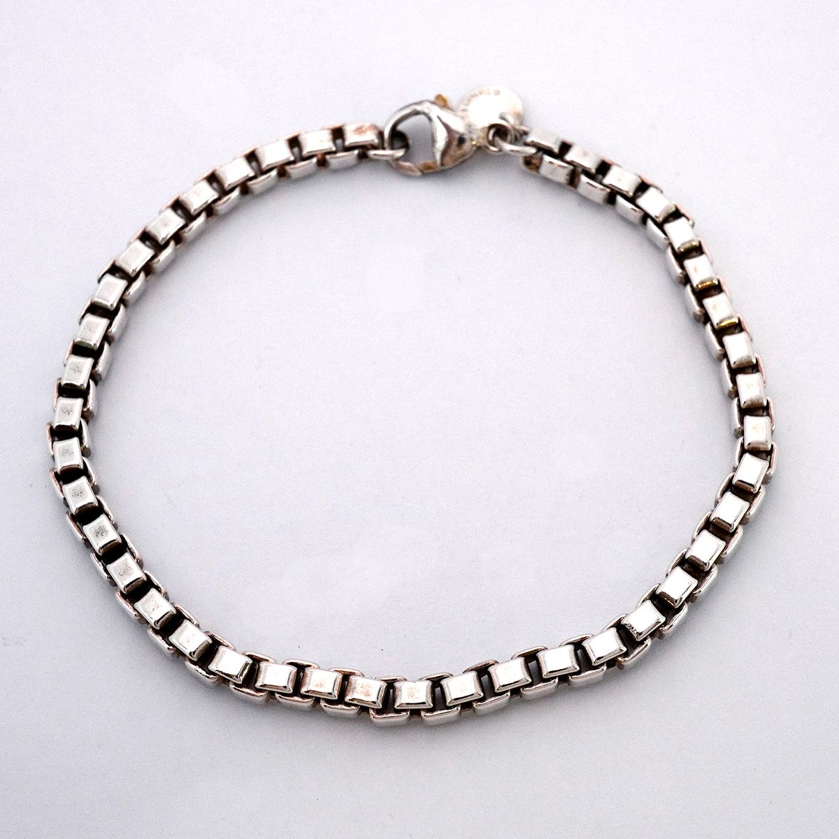 6jbb0440】ティファニー ブレスレット ベネチアン シルバー925【中古