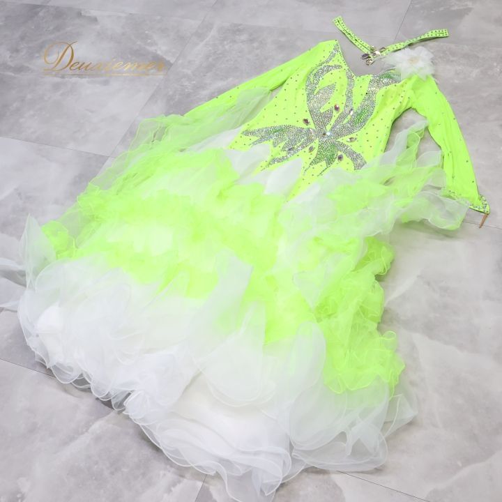 社交ダンス 衣装 スタンダードドレス ワンピース ドレス スタンダード