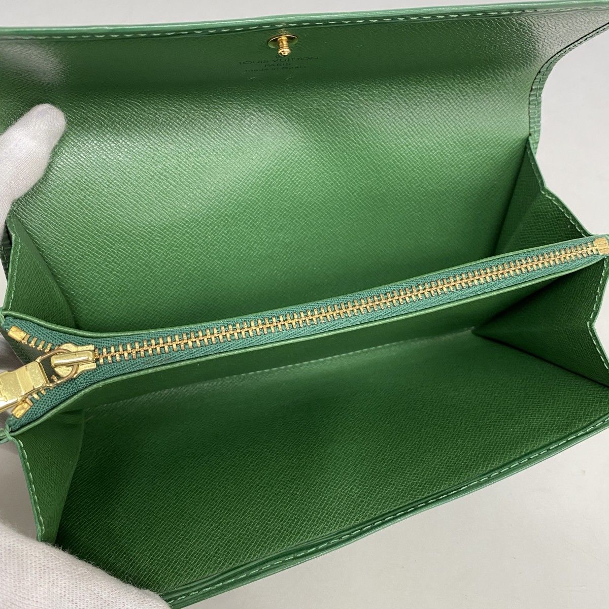 6bc4427】ルイヴィトン 長財布 エピ ポシェットポルトモネクレディ