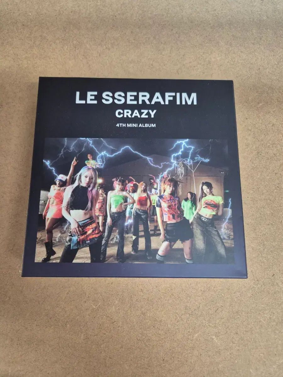 LE SSERAFIM 4th Album Crazy フルセット (未開封) - メルカリ