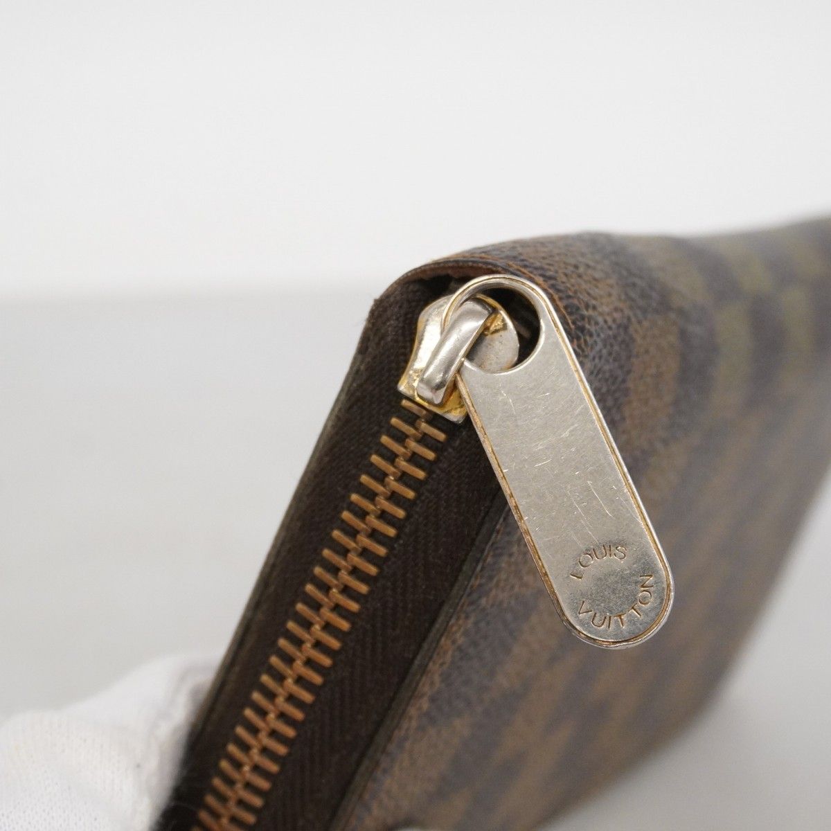 6bc4532】ルイヴィトン 長財布 ダミエ ジッピーウォレット N60015