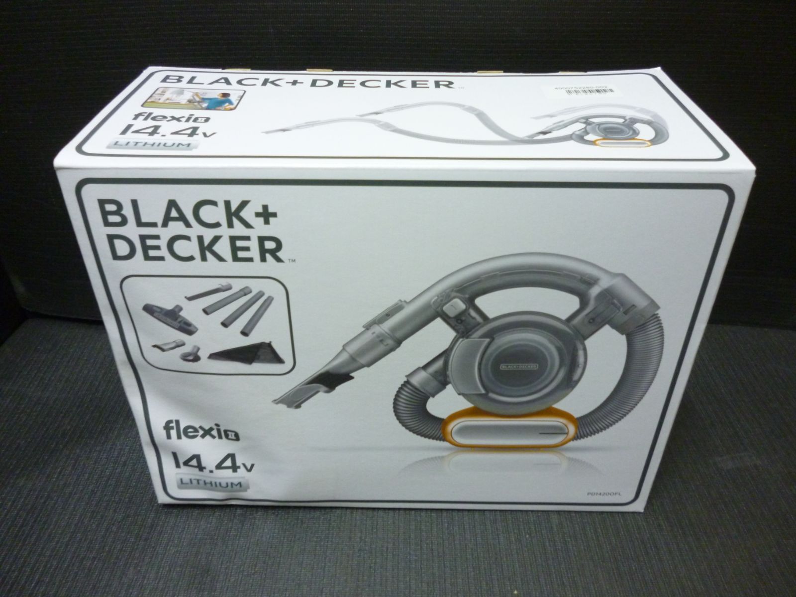 未使用品 BLACK+DECKER 14.4V コードレス掃除機 flexi2 未使用品 BLACK+DECKER 14.4V コードレス掃除機 flexi2
