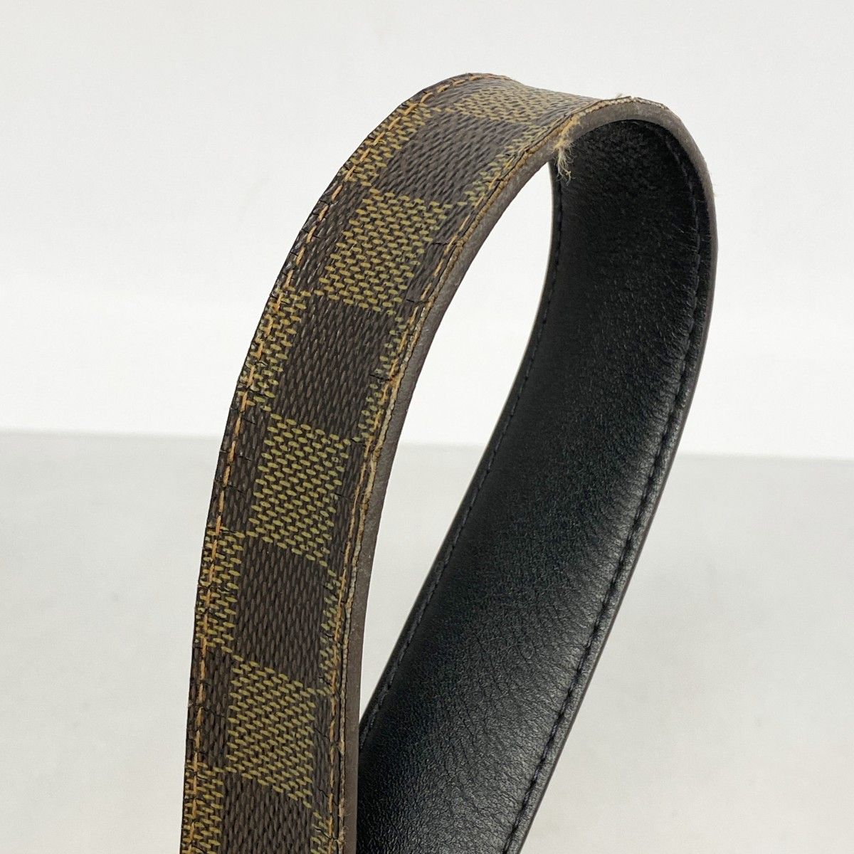 6bd4610-k】ルイヴィトン ベルト ダミエ サンチュールキャレ M6881