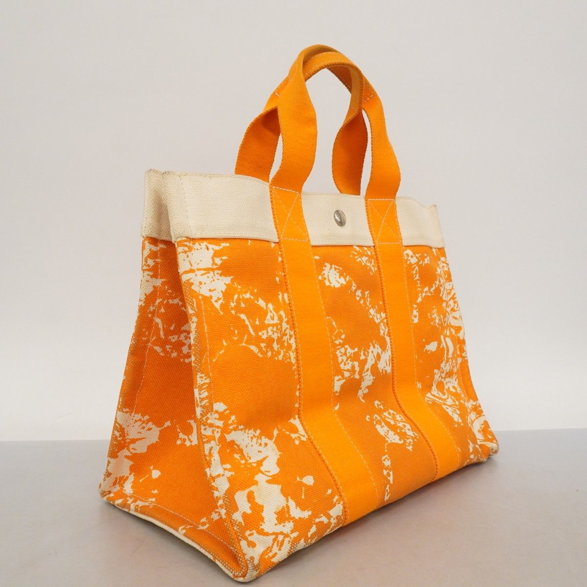 6bd4641-k】エルメス トートバッグ ボラボラPM キャンバス オレンジ