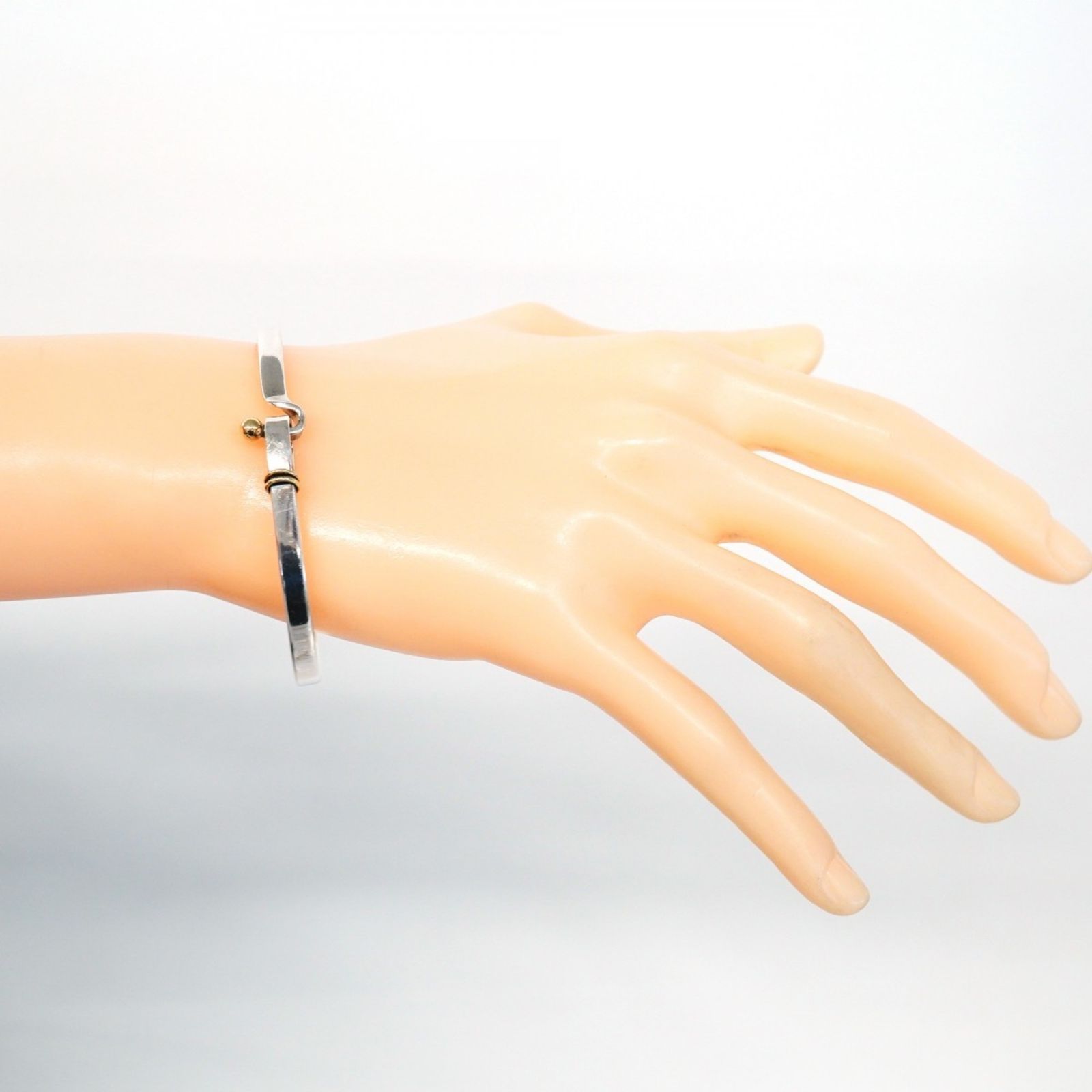 ティファニー(Tiffany) ティファニー バングル フック&アイ 18KYG