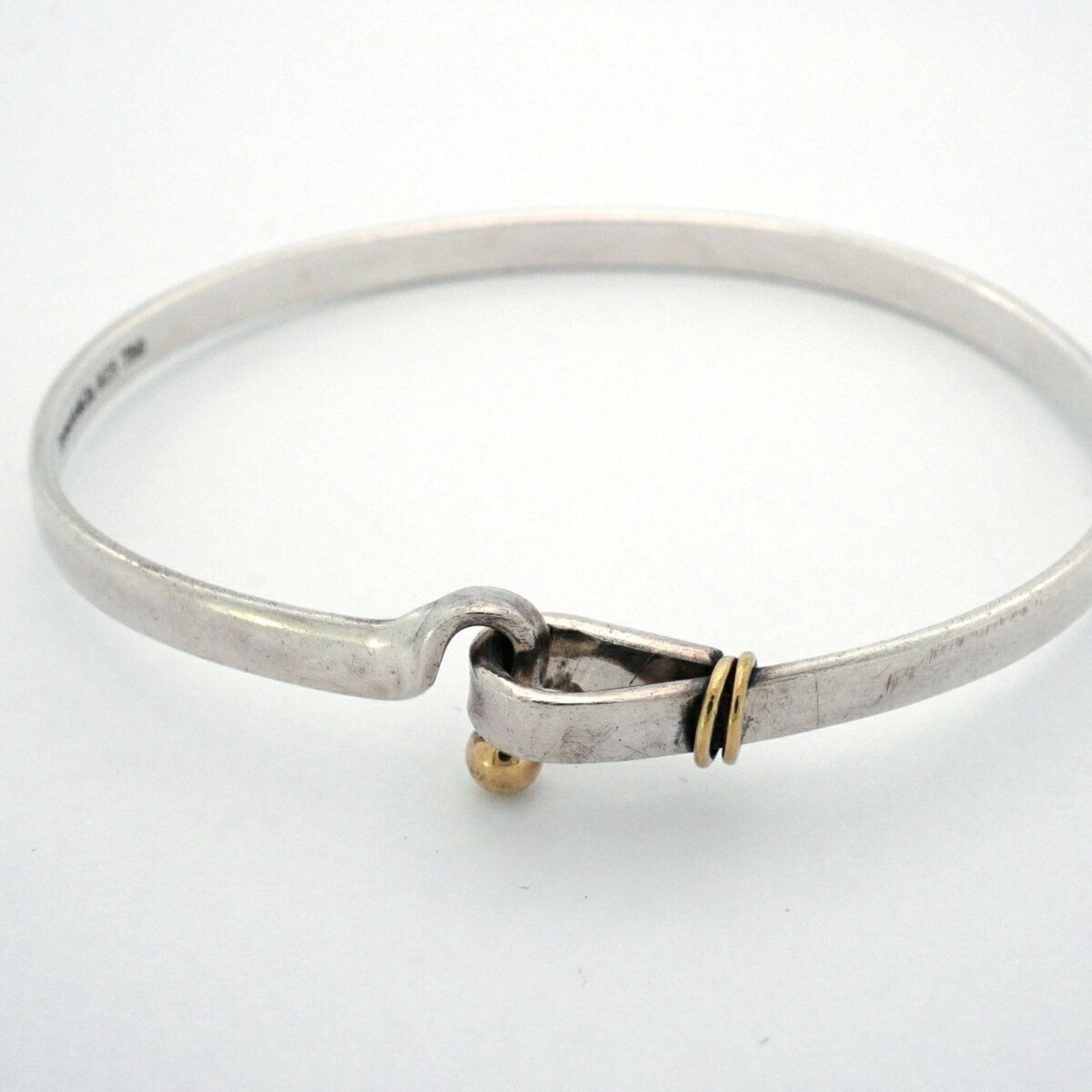 ティファニー(Tiffany) ティファニー バングル フック&アイ 18KYG