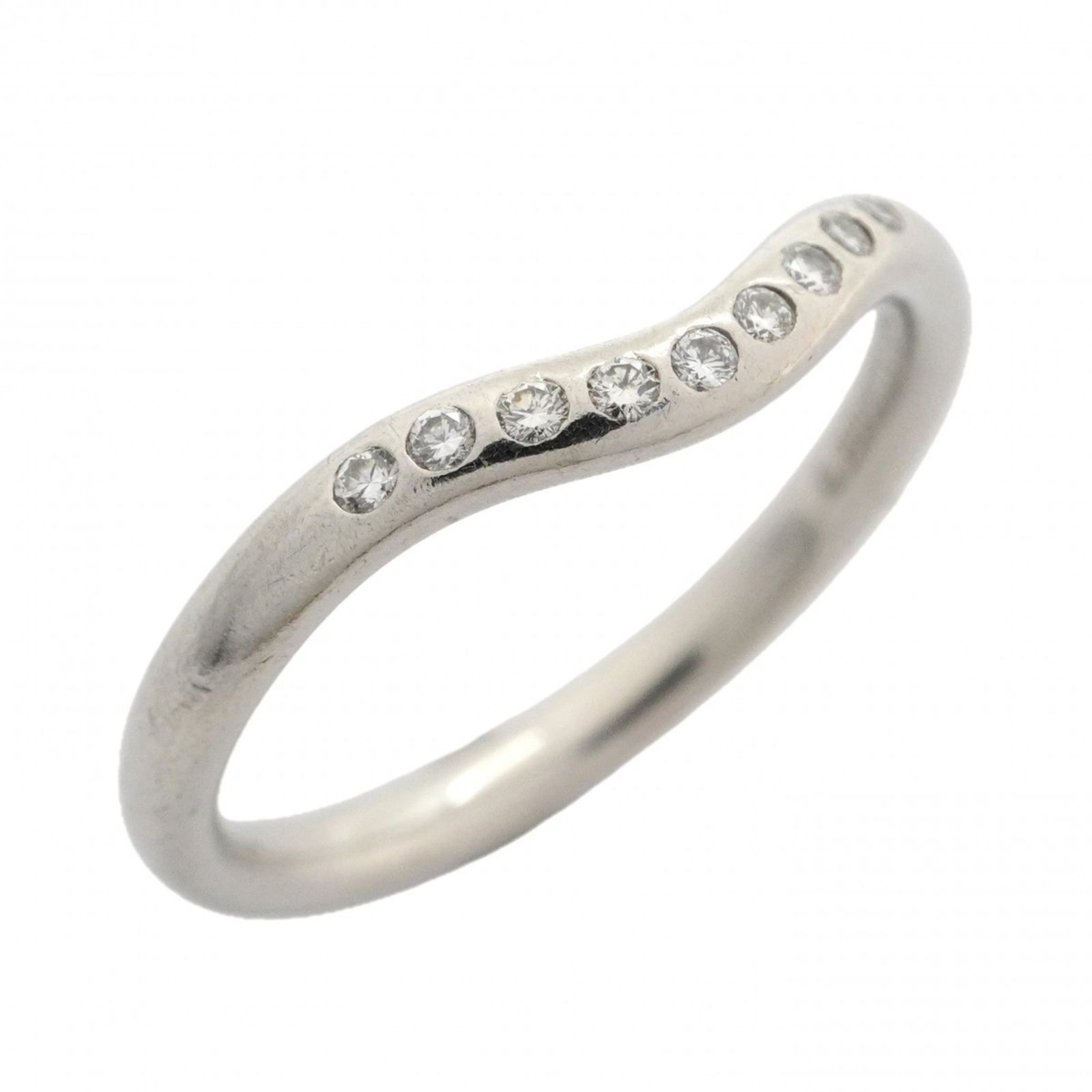 ティファニー(Tiffany) ティファニー リング カーブドバンド Pt950