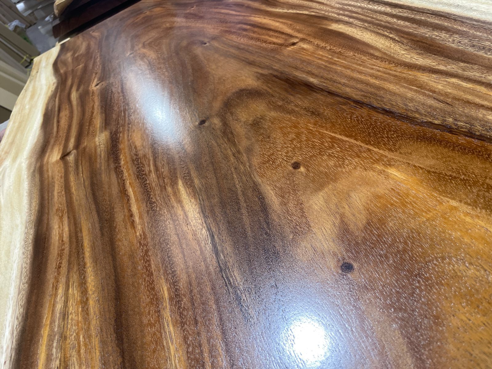 モンキーポッド9412 一枚板無垢 乾燥材 1630x740-640x54mm