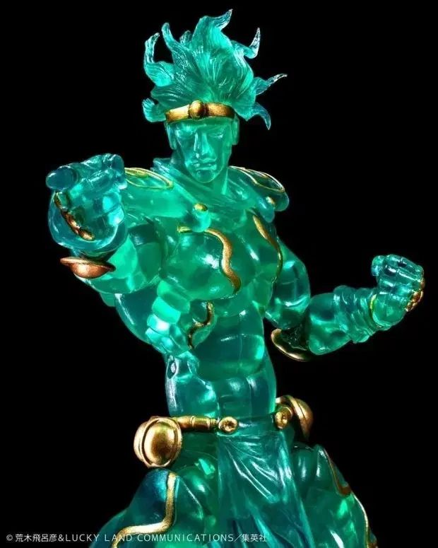 ジョジョ 超像可動 スタープラチナ & ザ・ワールド クリア GOLD Ver