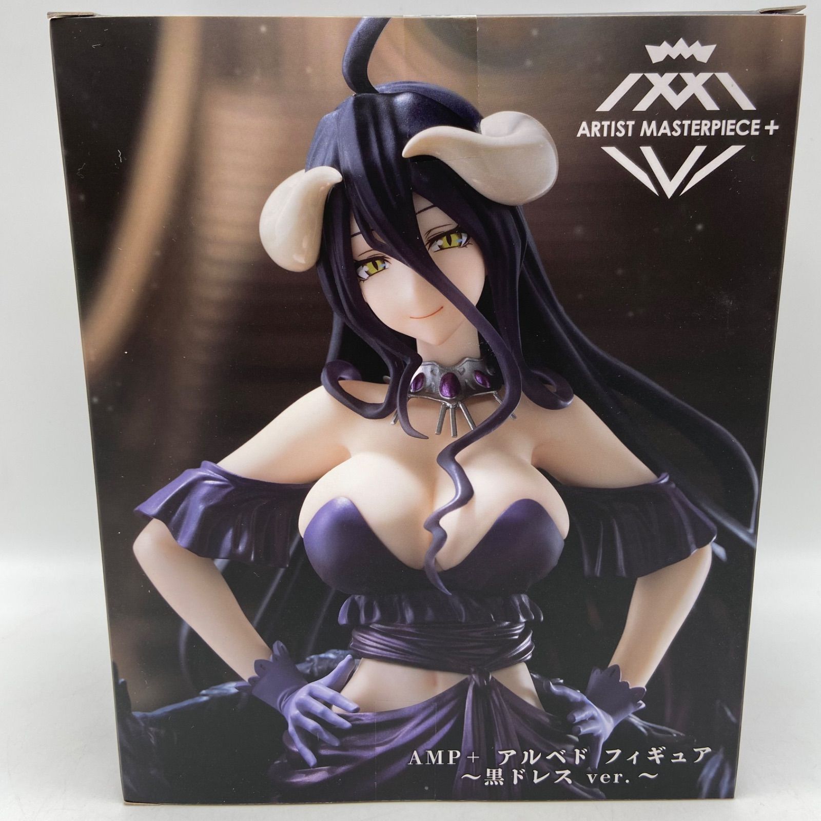 OVERLORD Ⅳ AMP＋ アルベド フィギュア 黒ドレスver. プライズ