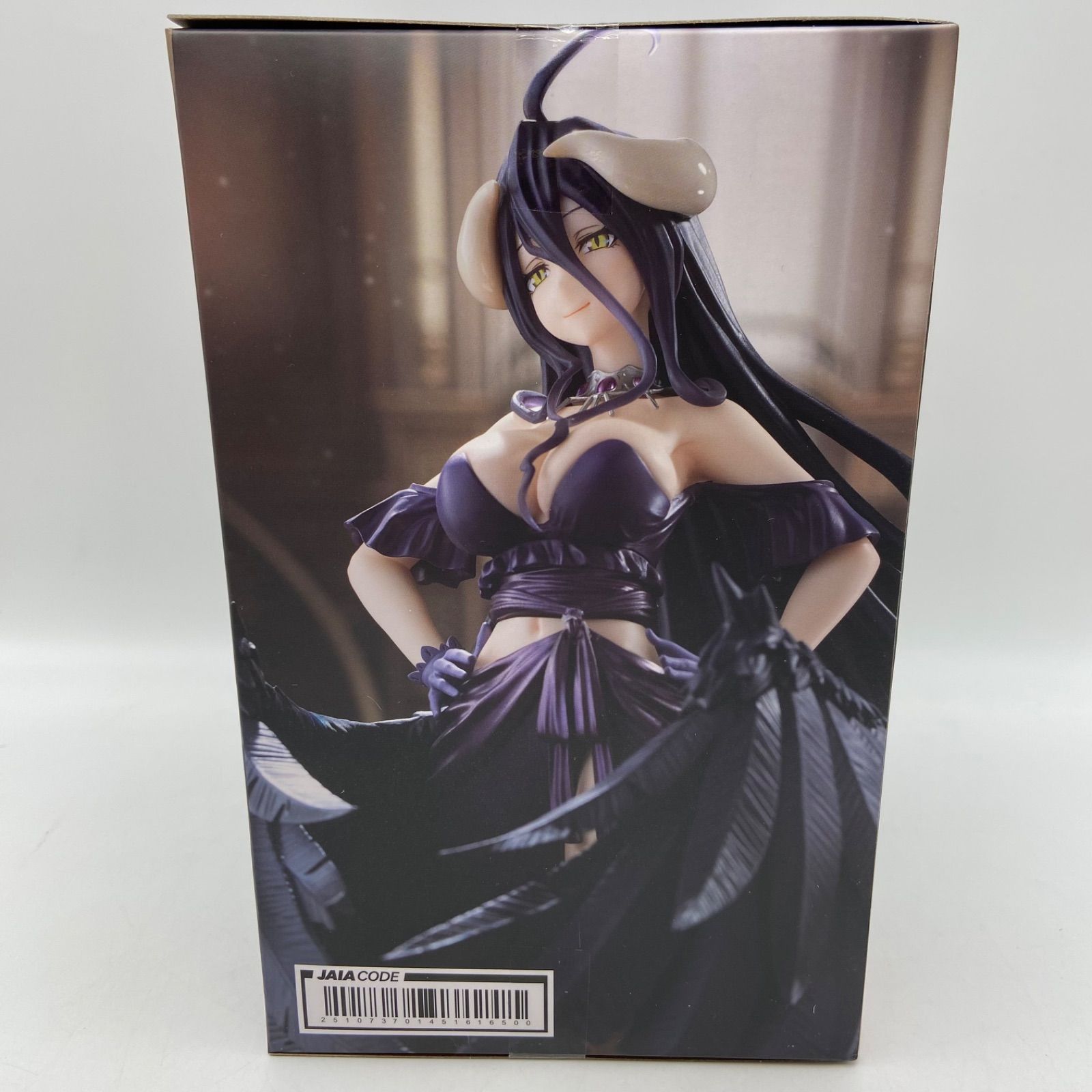 OVERLORD Ⅳ AMP＋ アルベド フィギュア 黒ドレスver. プライズ