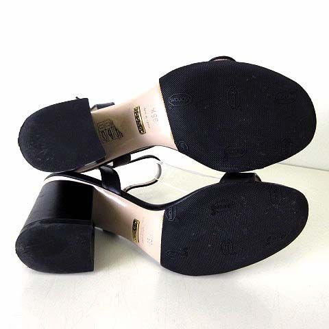 グッチ GUCCI サンダル GGマーモント レザー ミッドヒールサンダル