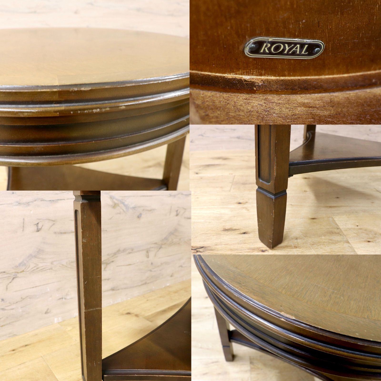 GMHH194○maruni / マルニ 地中海 ROYAL ロイヤル サイドテーブル