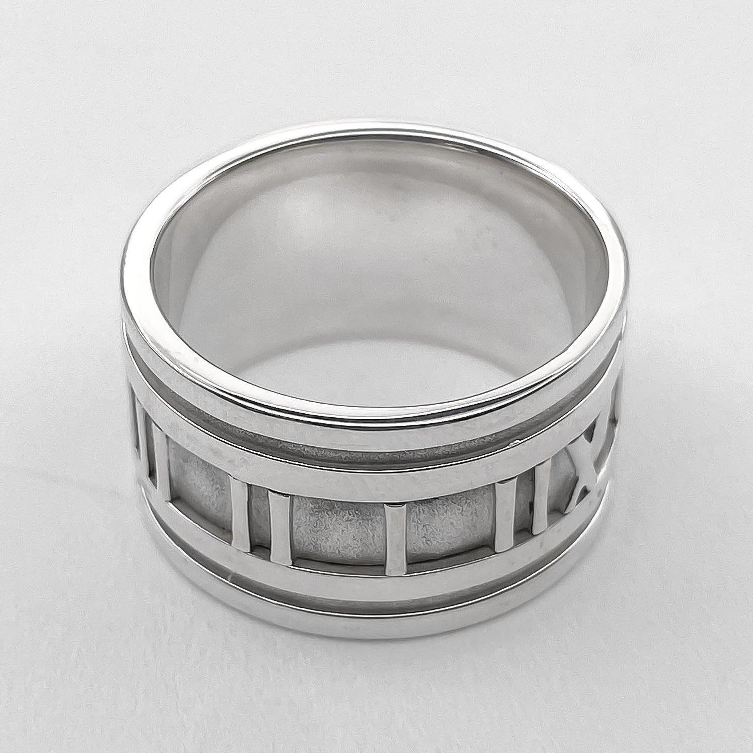 Tiffany&Co. ティファニー 17号 アトラス ワイド リング 指輪 SV925