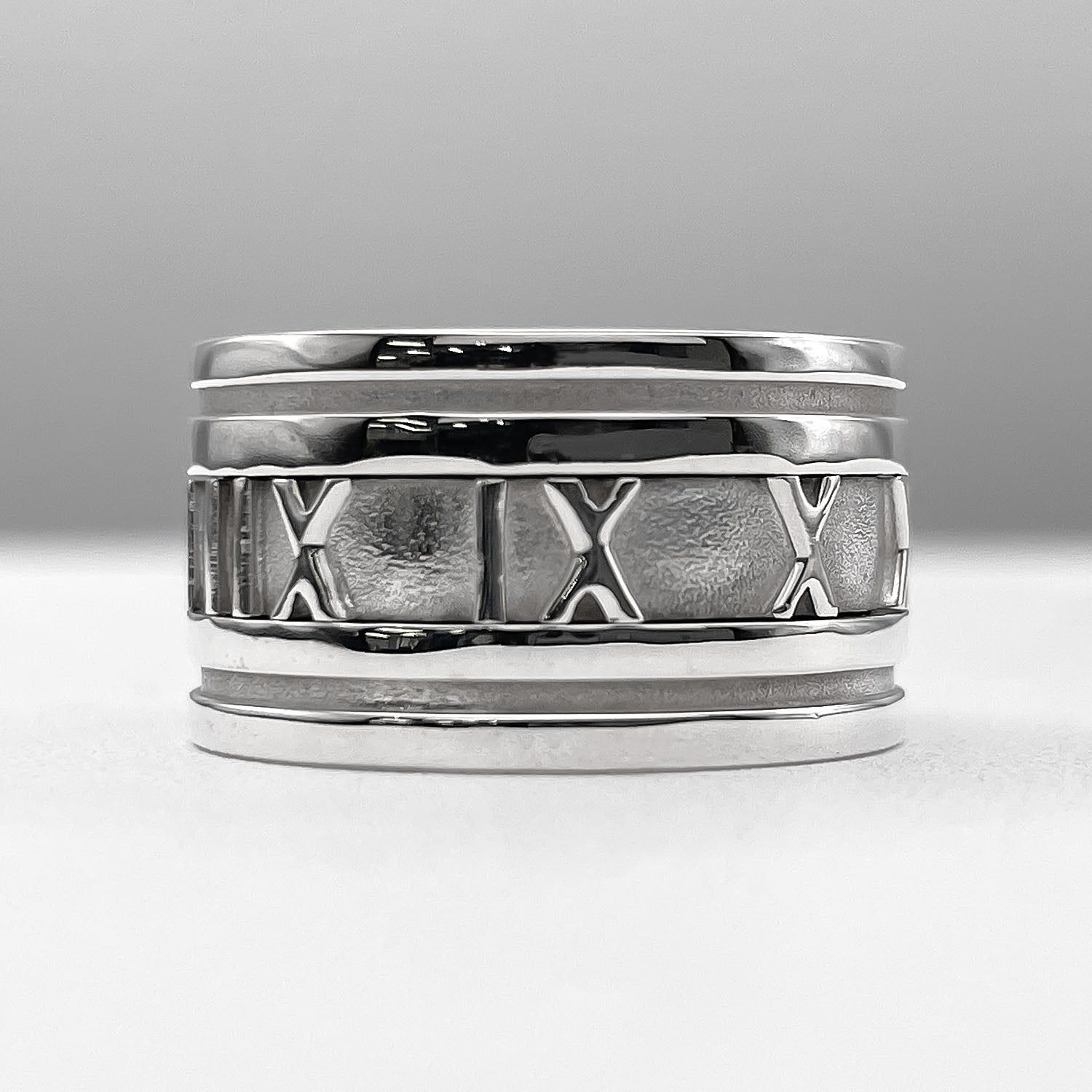 Tiffany&Co. ティファニー 17号 アトラス ワイド リング 指輪 SV925