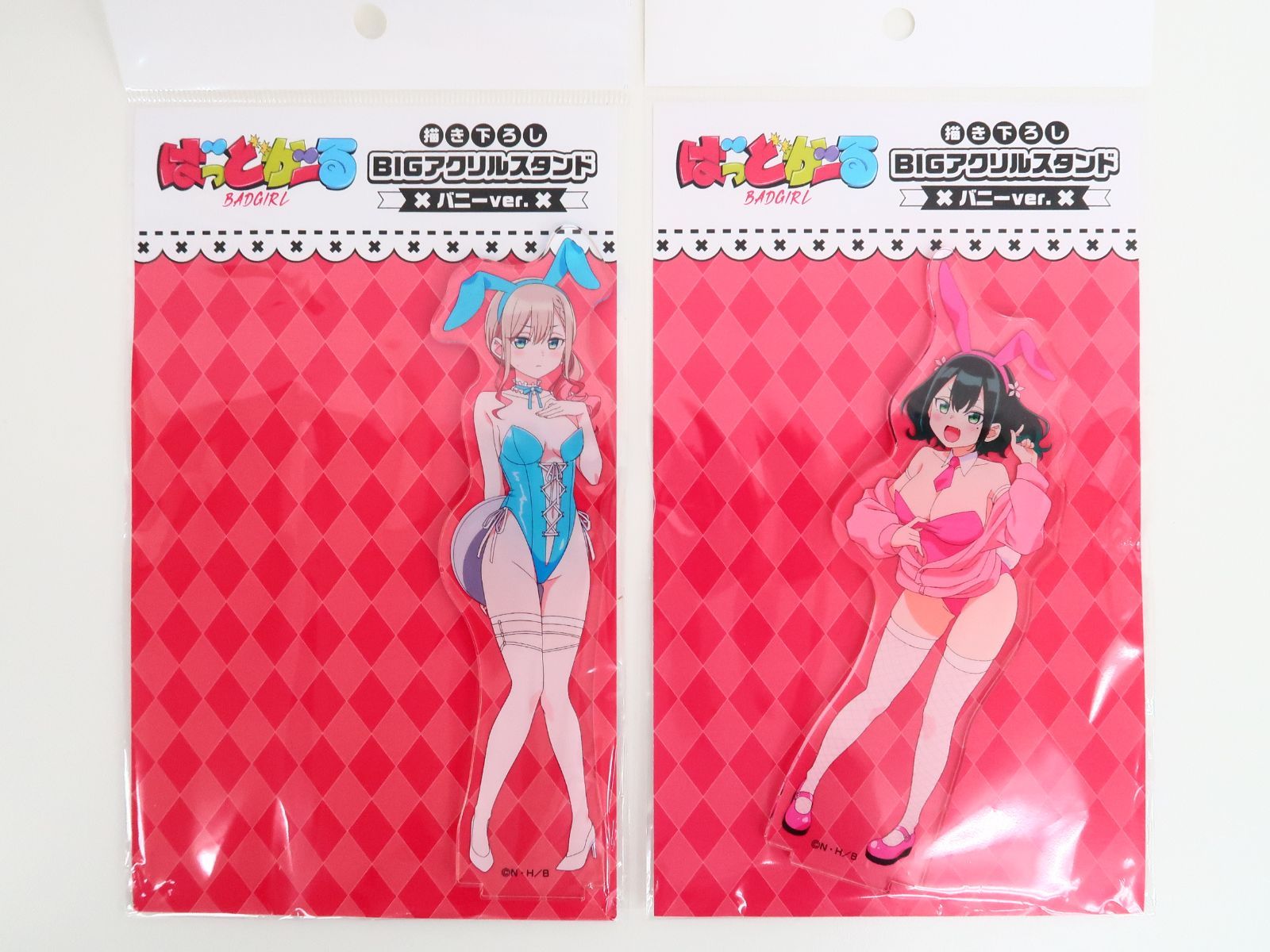 2点セット TVアニメ ばっどがーる POP UP SHOP 涼風涼・瑠璃葉るら