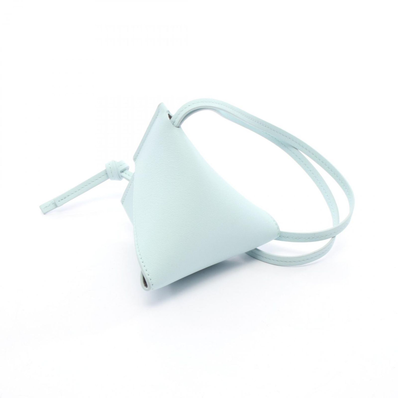 ロエベ LOEWE チャーム パズルフォルド チャーム アイスブルー レザー