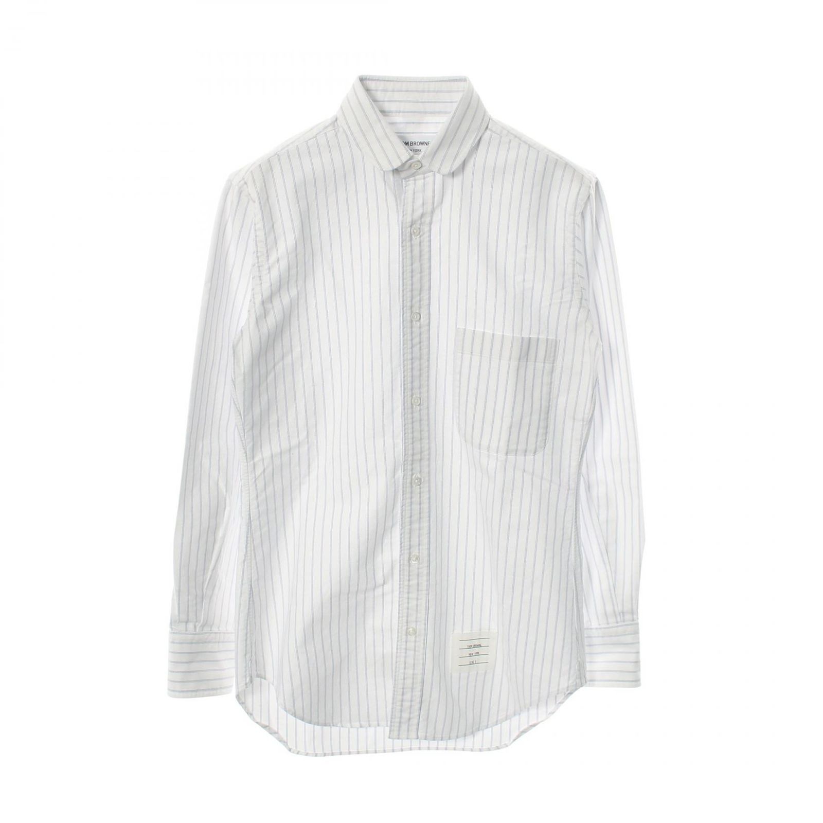 みー トムブラウン THOM BROWNE コットン シャツ メンズ Used A 【公式通販】