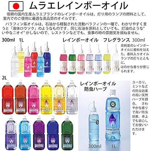 日本製・国産 ムラエレインボーオイル クリアーCL(2リットル) 2000cc