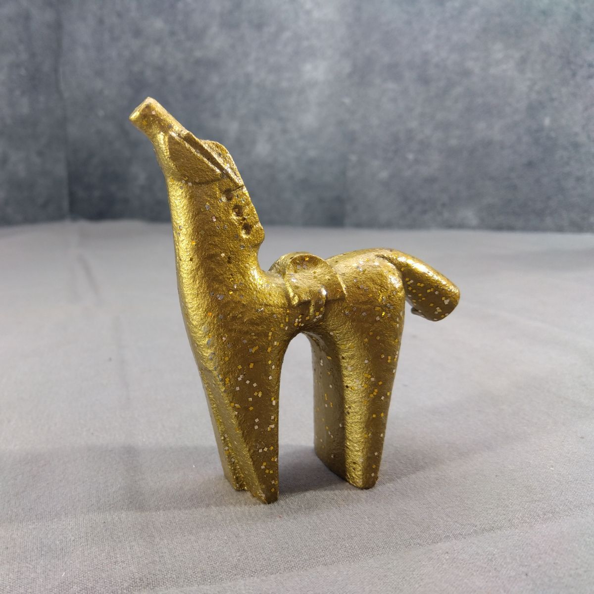 美術鋳芸品 馬 置物 三枝惣太郎作 三枝惣太郎 作 馬 置物 鋳造工芸 美術鋳芸品 金属工芸 A703 - メルカリ