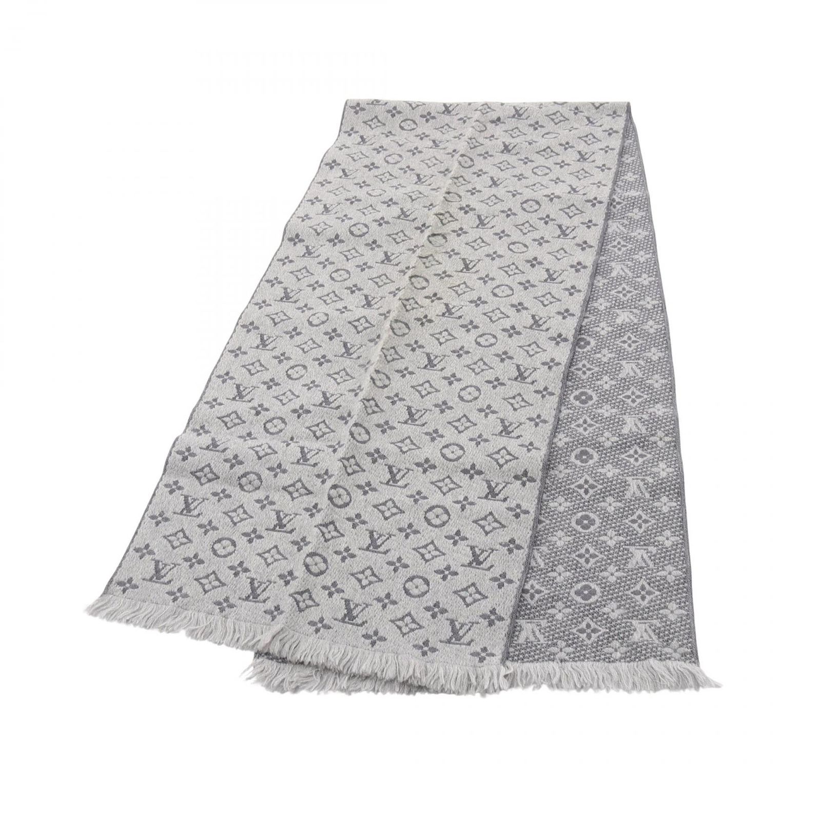 LOUIS VUITTON マフラー LV エッセンシャル グレー LOUIS VUITTON マフラー エセンシャル グレー ルイヴィトン 【公式通販】