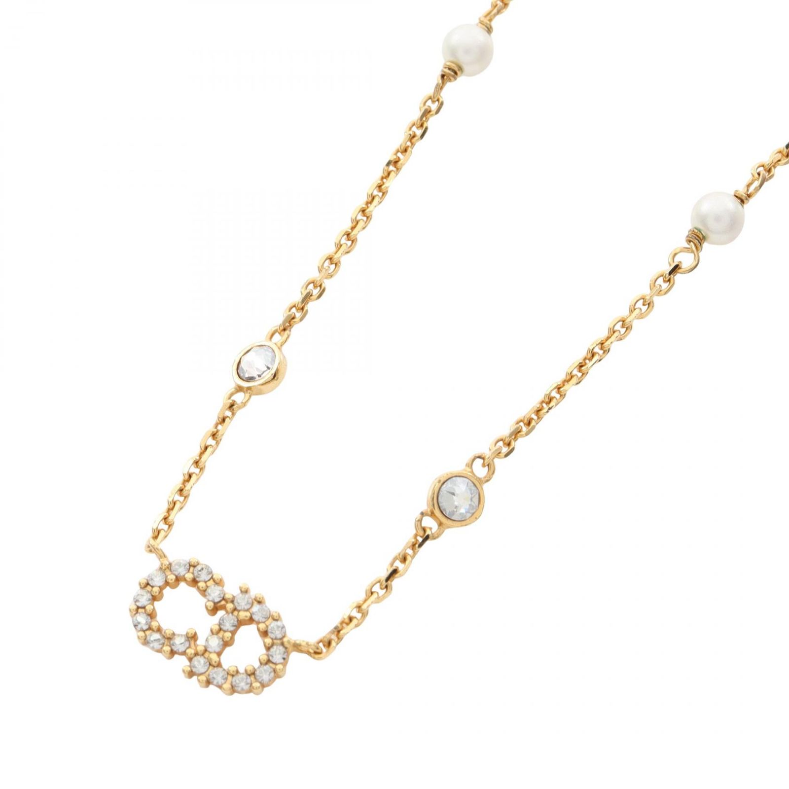 ディオール Dior ネックレス CDロゴ GP（ゴールドメッキ） ネックレス