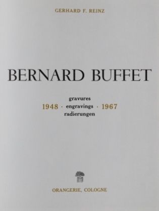 書籍】ベルナールビュッフェ銅版画作品集 1948-1967 カタログレゾネ