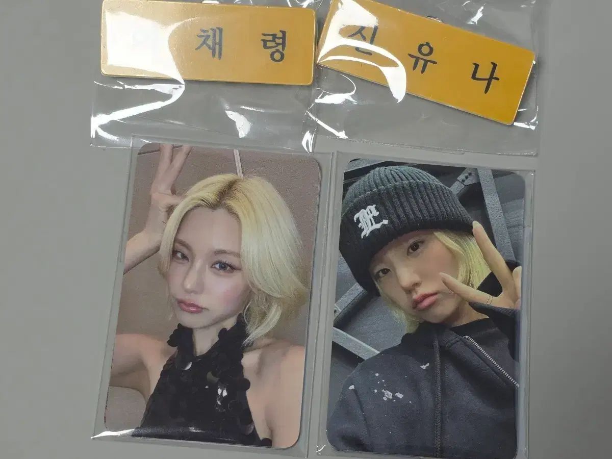 ITZY（イッチ）コンサート トンネルビジョン トレカ 名札セット（1 2日