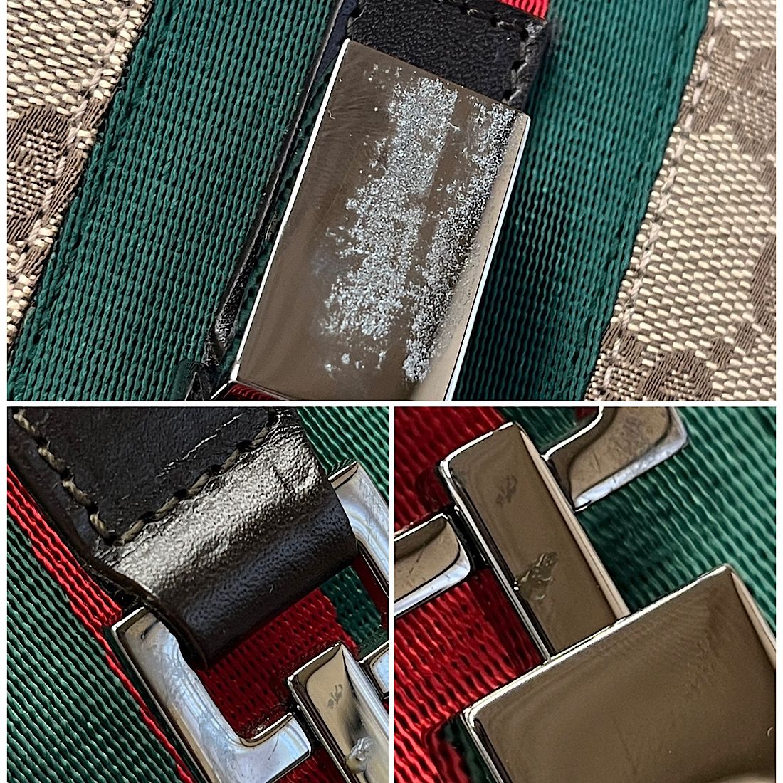 中古】GUCCI グッチ ジャッキーワンショルダーバッグ シェリーライン