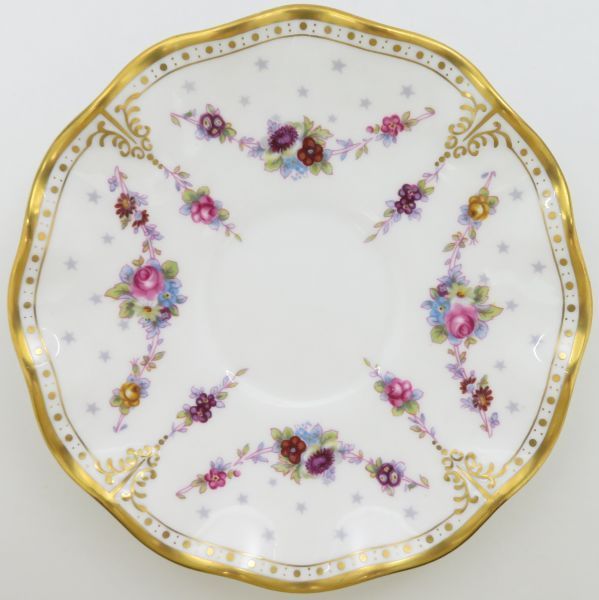 ロイヤルクラウンダービー カップ&ソーサー□ロイヤルアントワネット