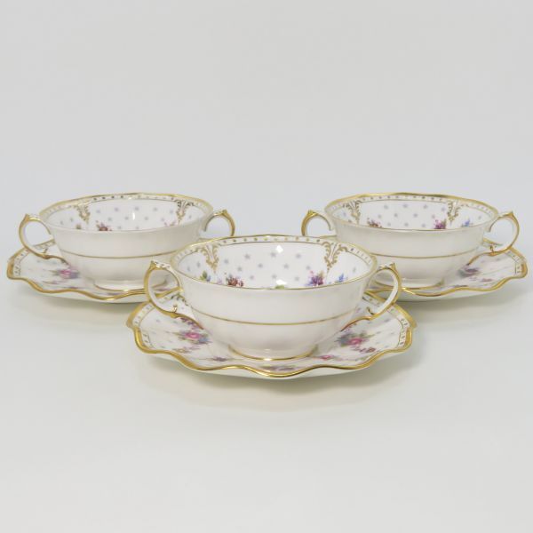 ロイヤルクラウンダービー カップ&ソーサー□ロイヤルアントワネット