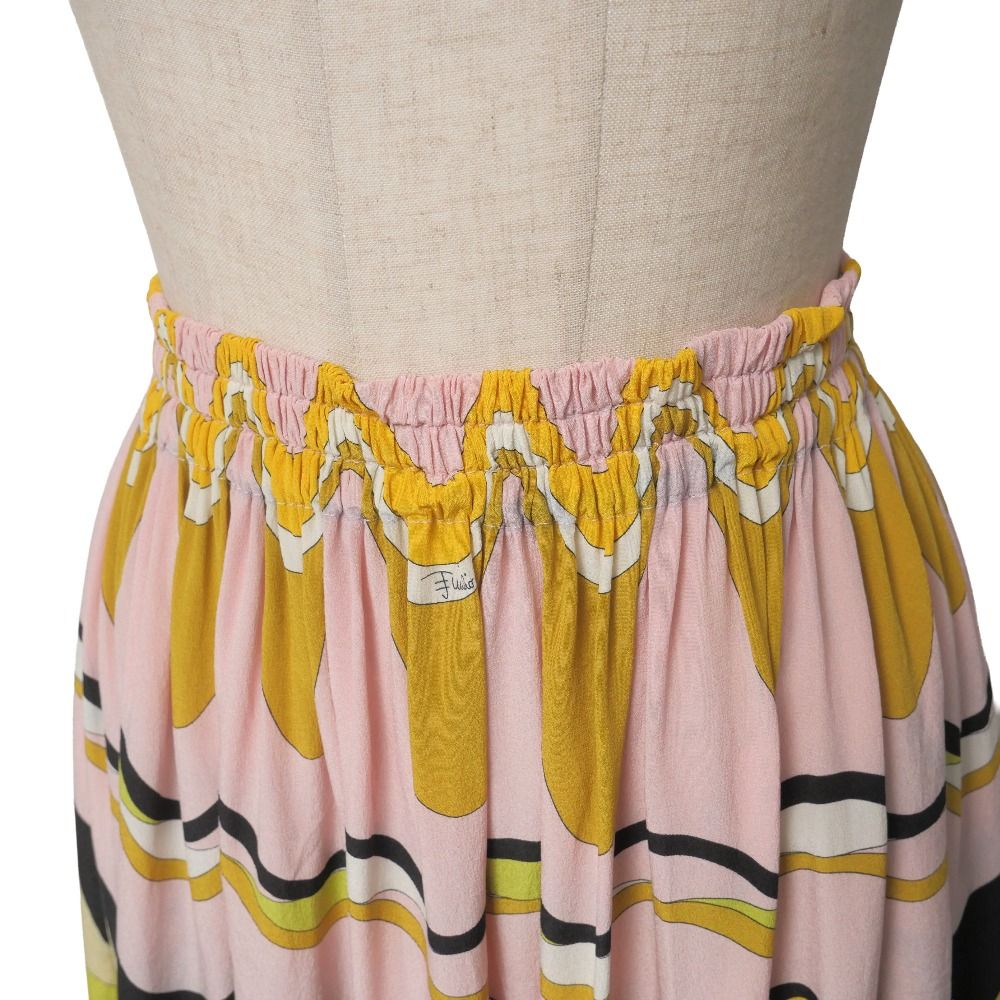 Emilio Pucci エミリオ・プッチ ロングスカート サイズ38 プッチ柄