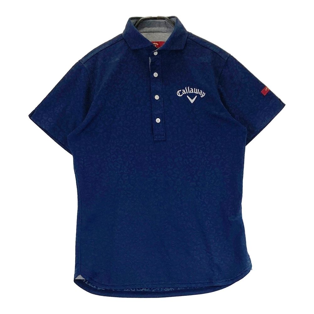 サイズ：M CALLAWAY キャロウェイ レッドレーベル 半袖ポロシャツ
