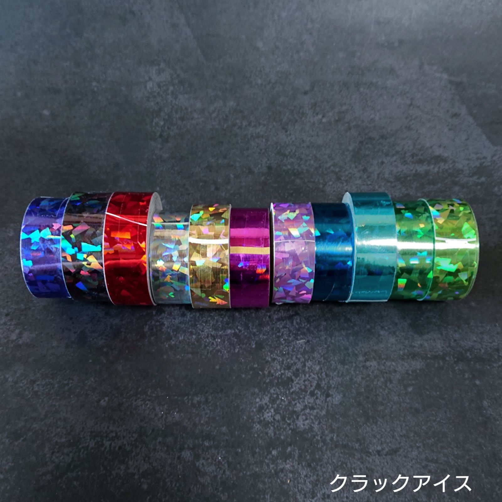 アウトレット品】 クラックアイス ブラック○新体操フープテープ 