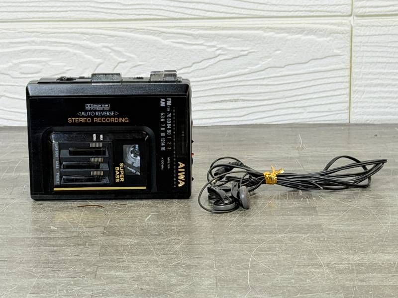 AIWA HS-J370 ステレオラジオカセットレコーダー アイワ オート