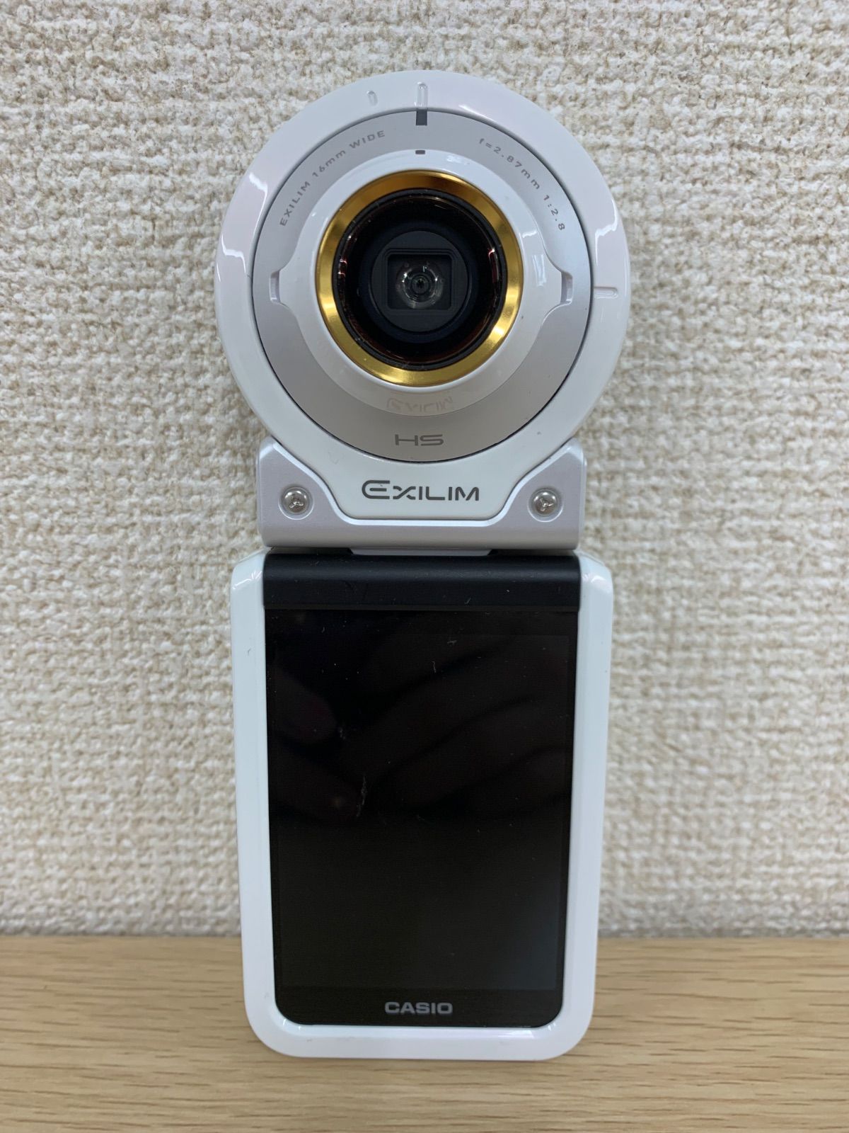 2【通電動作未確認】CASIO EXILIM FR100L 分離式 美品級 ホワイト