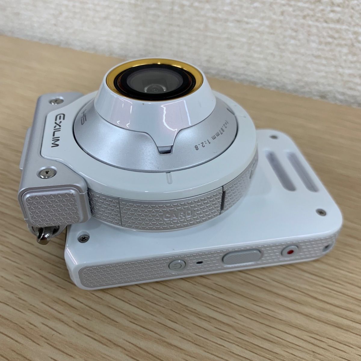 2【通電動作未確認】CASIO EXILIM FR100L 分離式 美品級 ホワイト