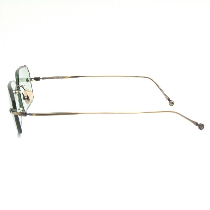 未使用 MATSUDA マツダ サングラス M5004 日本製 リムレス スクエア