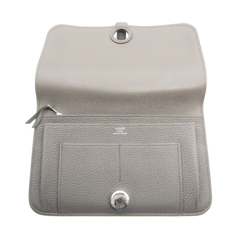 美品 HERMES エルメス 財布 ドゴン デュオ H043070CK8F Dogon 2024年 W