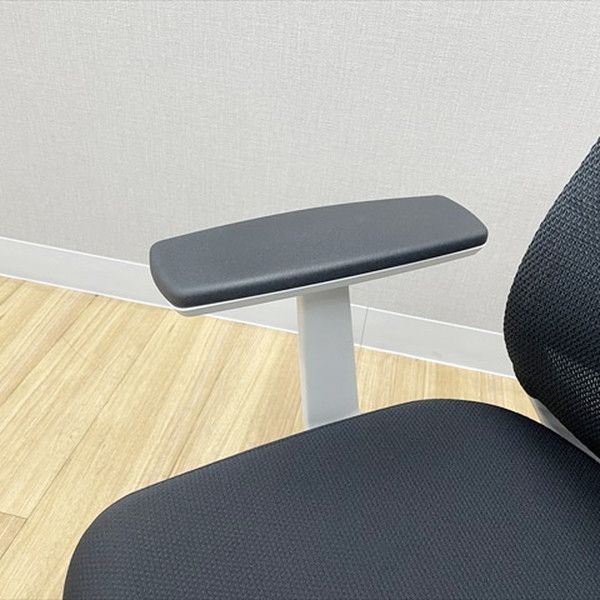  コクヨ シロッコチェア ランバーサポート付 肘付 オフィスチェア ブラック 二人用ベンチ オフィスチェア ワークチェア 椅子 チェア